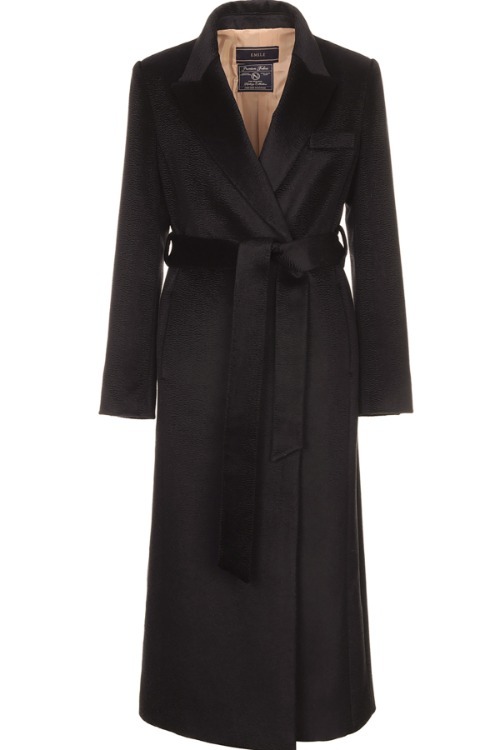 Cashmere zibellinato Long coat [BLACK]바로배송