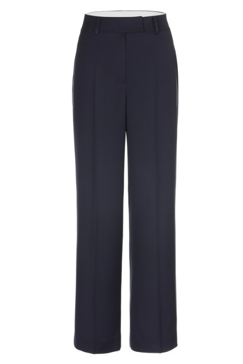 RICH wool semiwide pants [FABRIC FROM ITALY] MIDNIGHT BLUE 바로배송